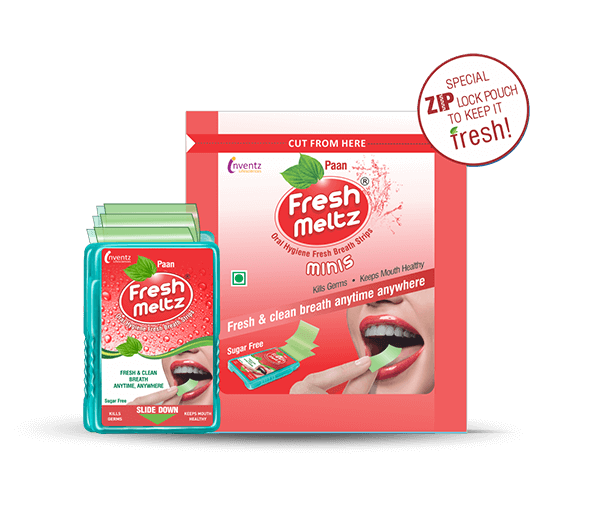 FreshMeltz Instant Mouth Freshener Paan Flavoured Minis 10’s