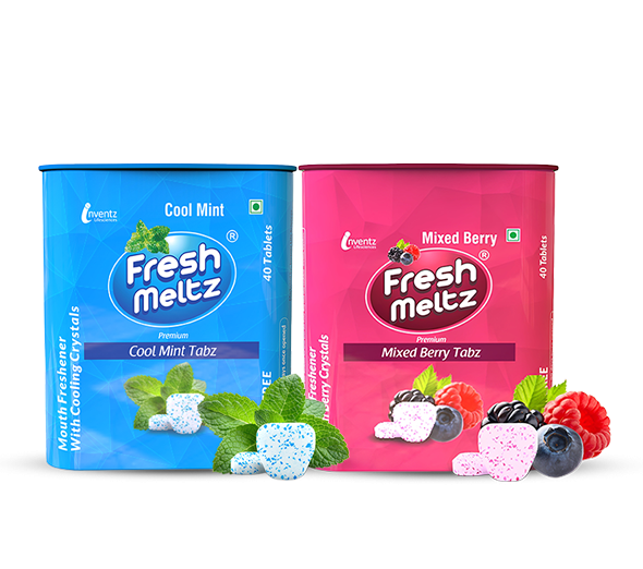 FreshMeltz Instant Mouth Freshener Tabz Combo