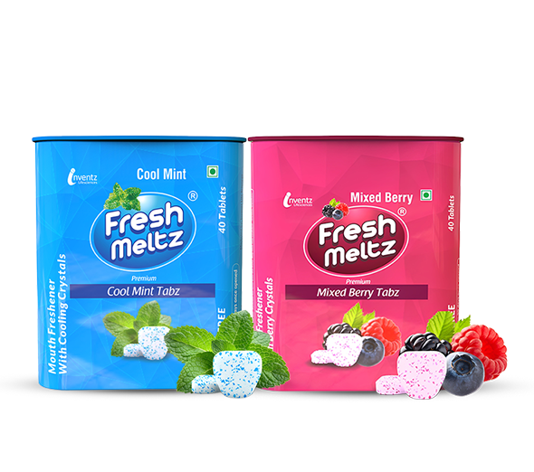 FreshMeltz Instant Mouth Freshener Tabz Combo