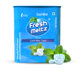 FreshMeltz Instant Mouth Freshener Tabz, Cool Mint Flavoured