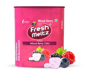 FreshMeltz Instant Mouth Freshener Tabz, Mixed Berry Flavoured